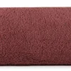 Ręcznik Venus 30x50 ceglasty zdobiony haftem 550 g/m2 Eva Minge