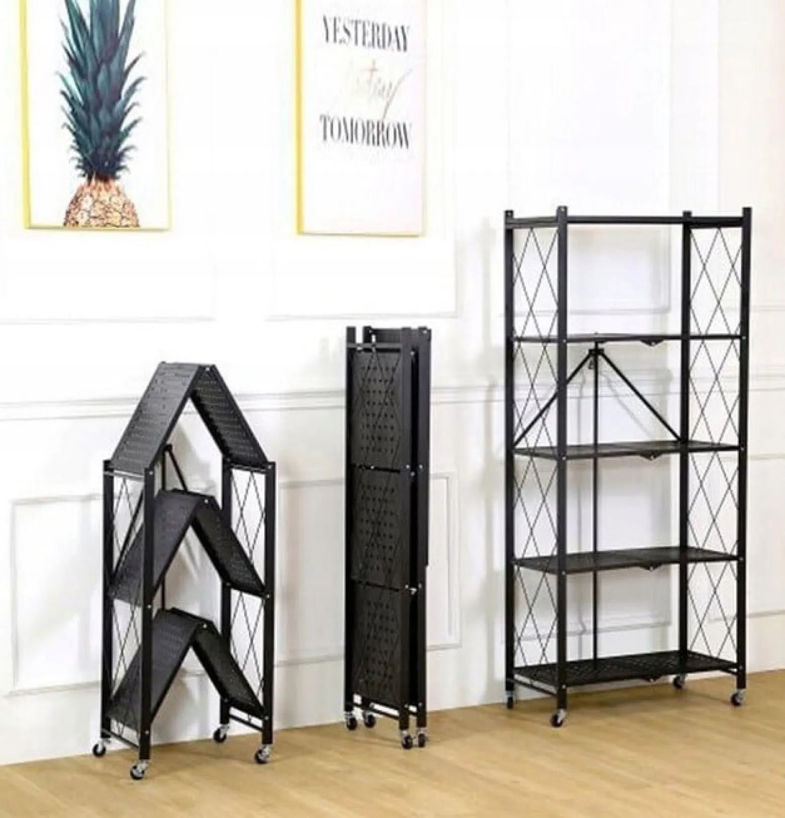 Regał Magazynowe FS005 CZARNY