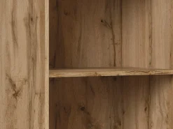 Regał Zele 56 cm z 4 półkami dąb wotan