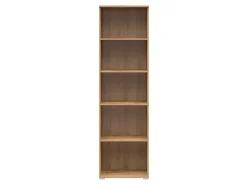 Regał Zele 56 cm z 4 półkami dąb wotan