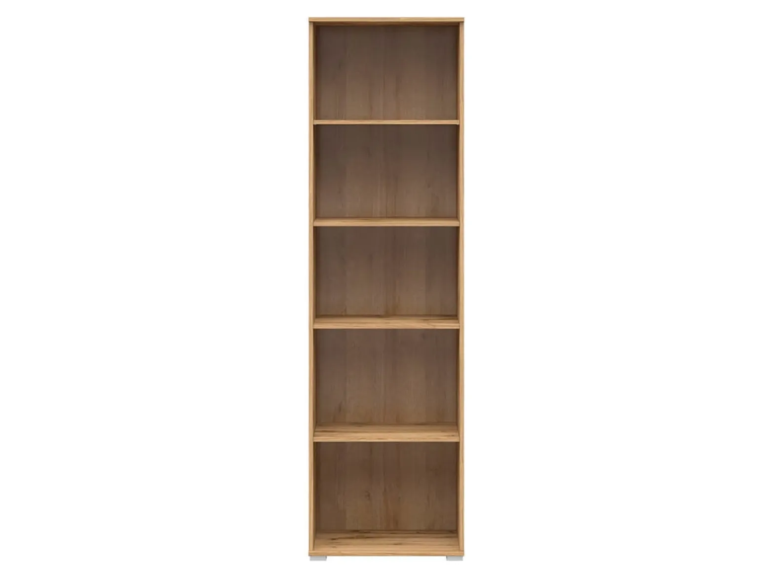 Regał Zele 56 cm z 4 półkami dąb wotan