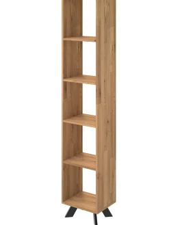 Regał dębowy TOLEDO BOX na książki i segregatory LOFT H5S1