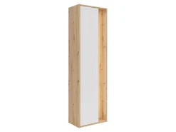 Regał Gap 52 cm z drzwiami i 3 półkami dąb artisan/biały