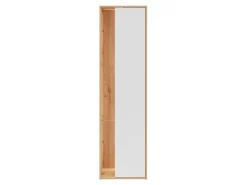Regał Gap 52 cm z drzwiami i 3 półkami dąb artisan/biały