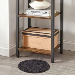 Regał industrialny na książki biblioteczka wąski wysoki loft słupek vintage