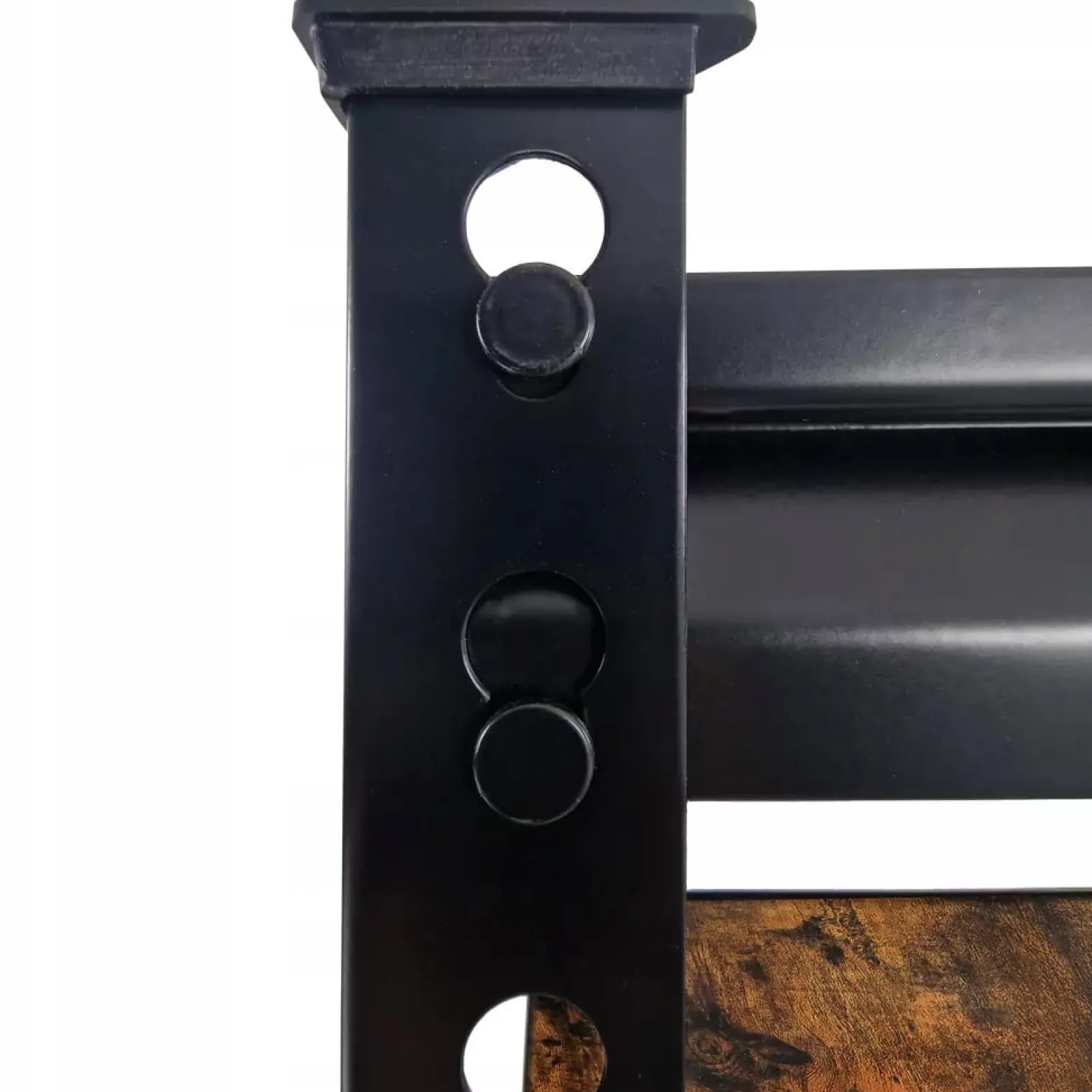 Regał Loftowy Industrialny Na Książki 2W1 5 Półek 180X90X40 Cm Mega-M