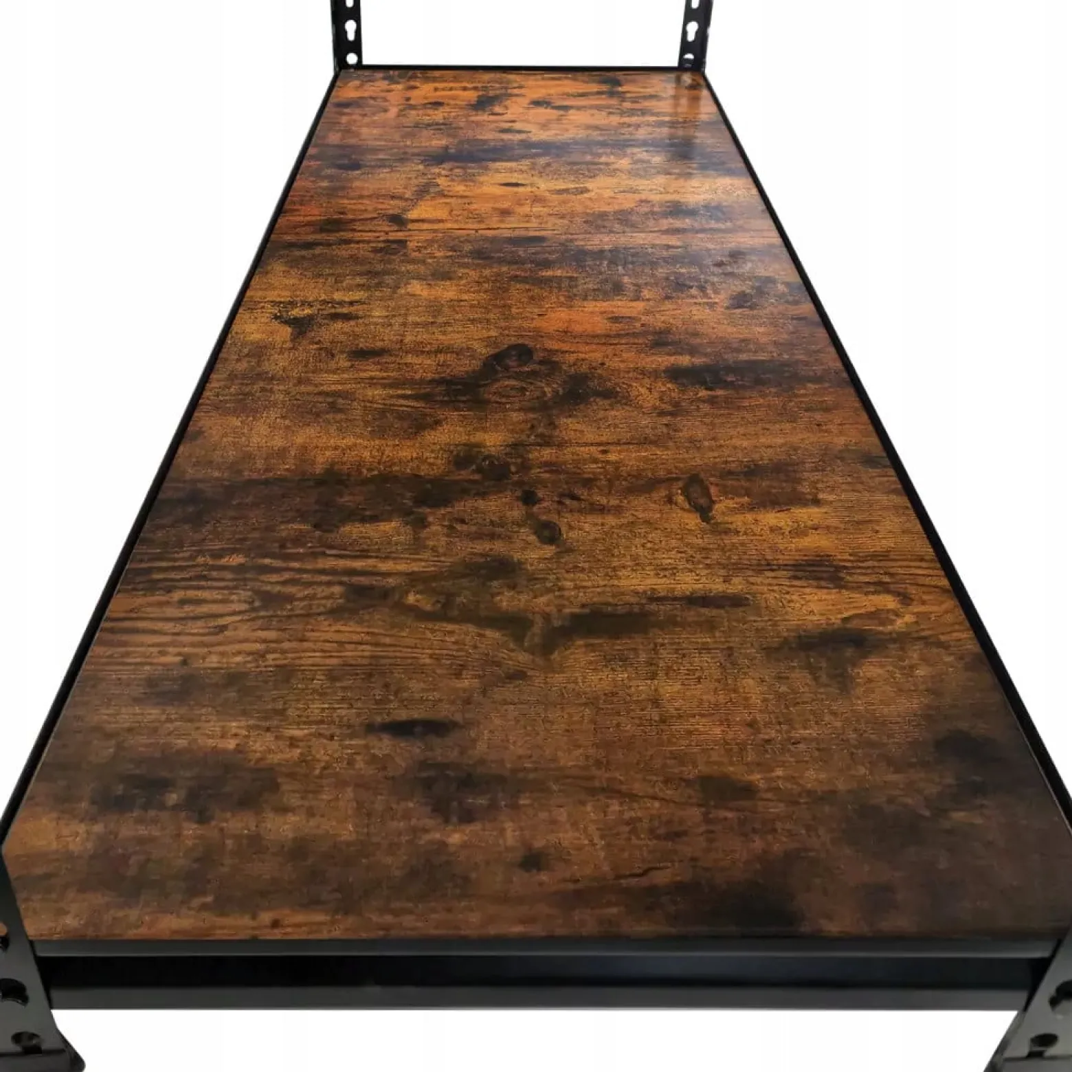Regał Loftowy Industrialny Na Książki 2W1 5 Półek 180X90X40 Cm Mega-M