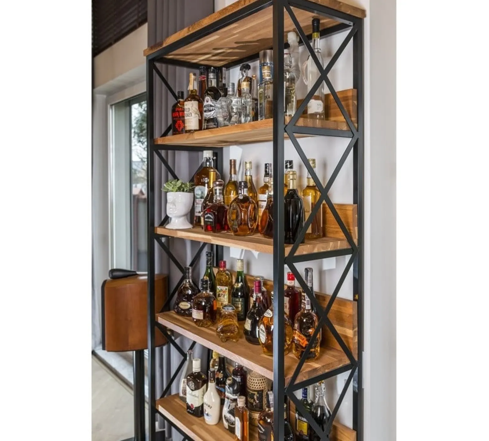 Regał Loftowy na Alkohol SALTO