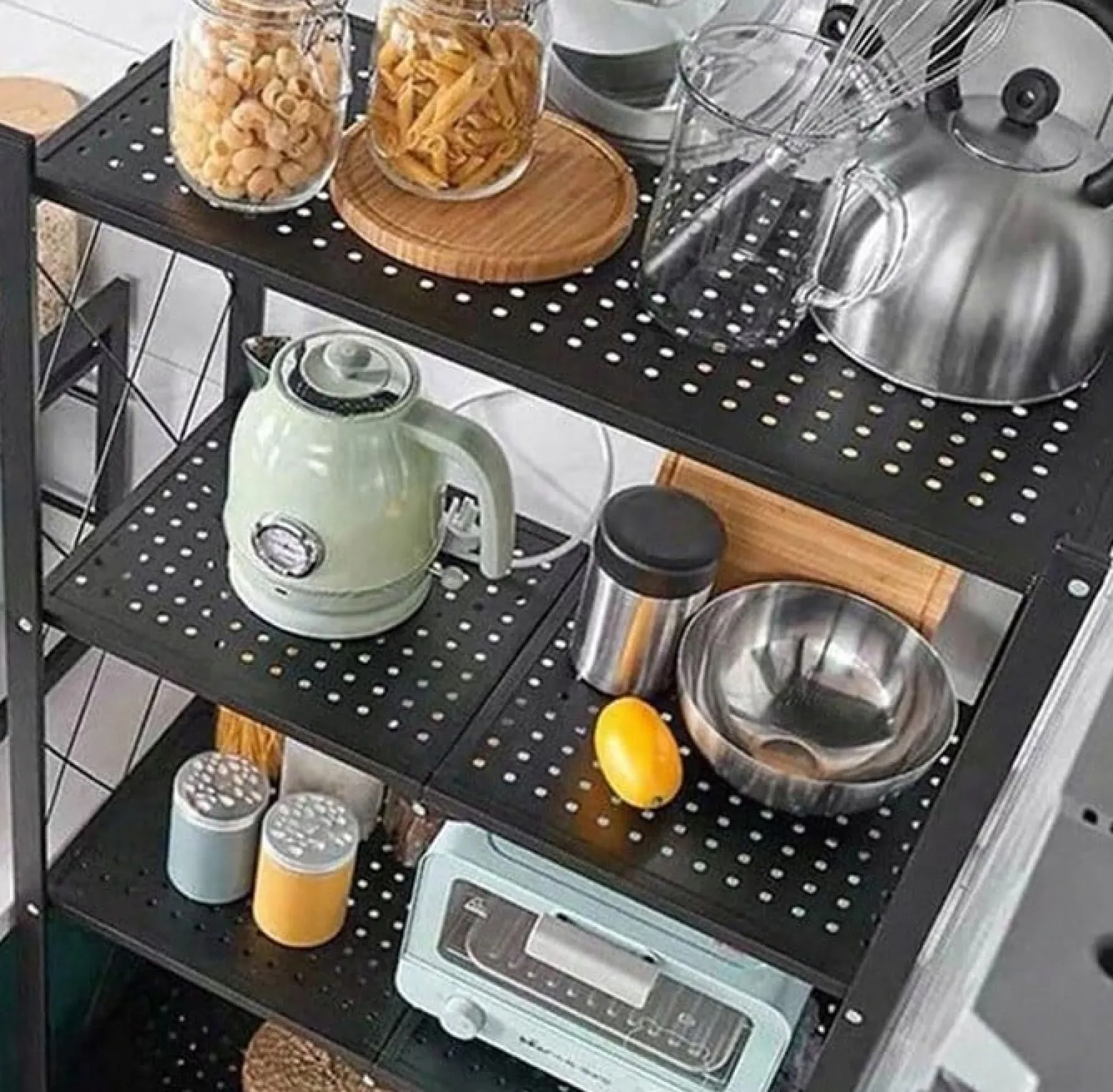 Regał Magazynowe FS003 CZARNY