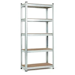 Regał magazynowy 180x90x40 cm stal galwanizowana 5 półek 875 kg ModernHome