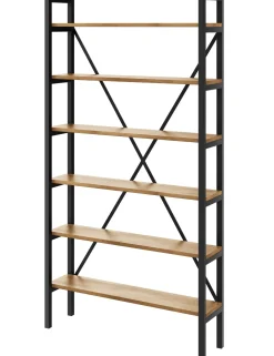 Regał Medium Industrial Loft na książki D6 190x60x40 cm