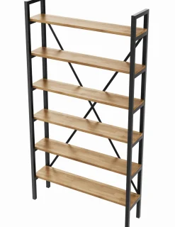 Regał Medium Industrial Loft na książki D6 190x60x40 cm
