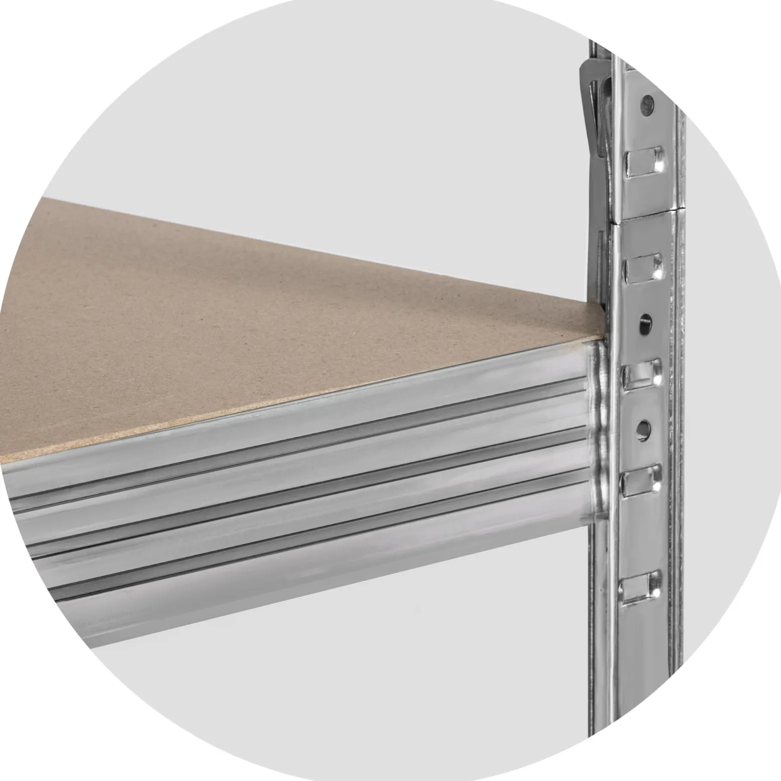 Regał metalowy magazynowy 205x120x45cm 1000kg 2w1 Humberg