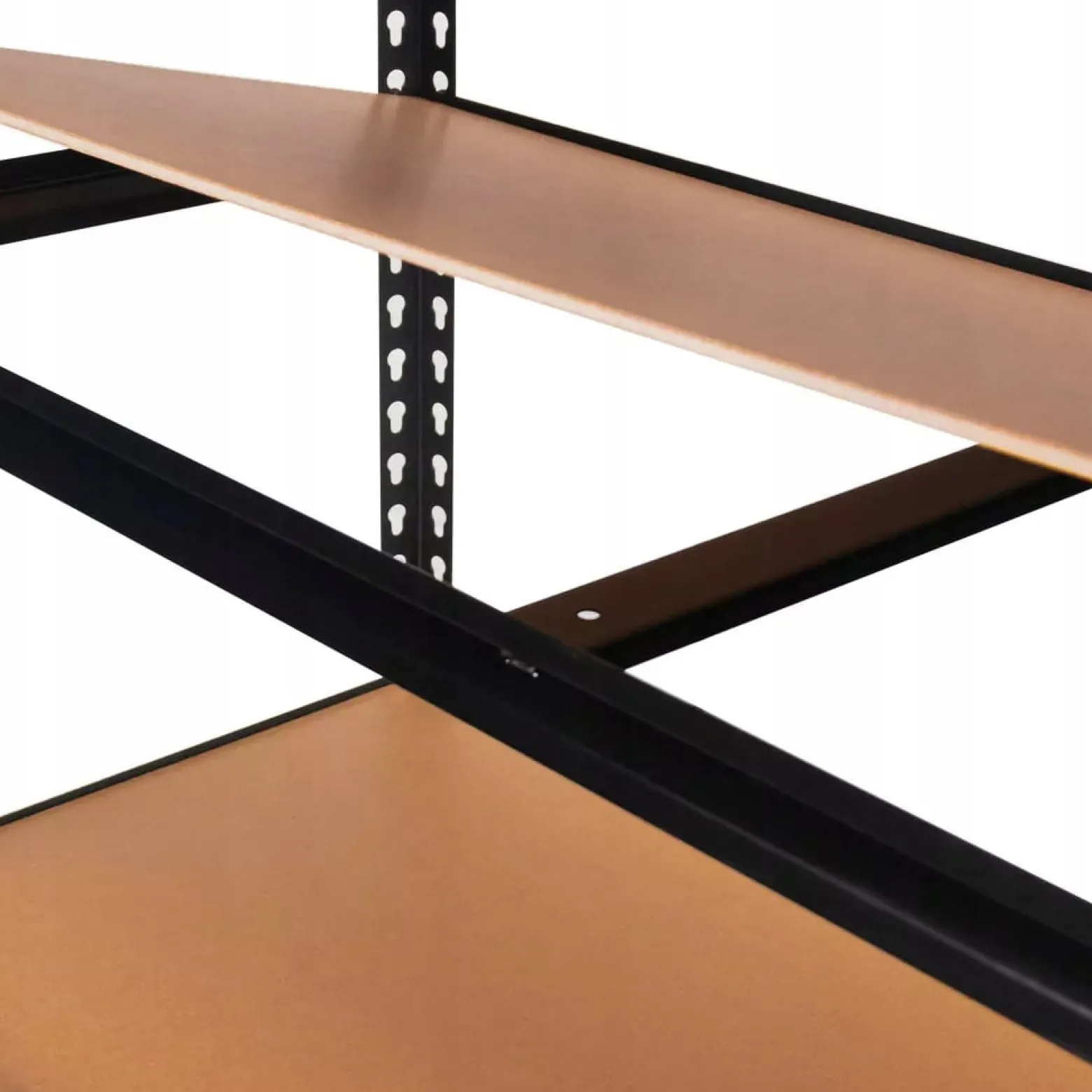 Regał Metalowy Magazynowy 180X90X40 Cm 2W1 5 Półek Garażowy 1375Kg Mega-M