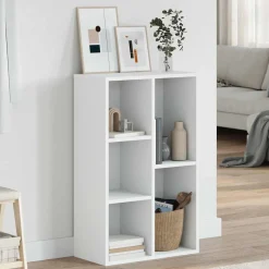 Regał na książki Biały Materiał drewnopochodny vidaXL