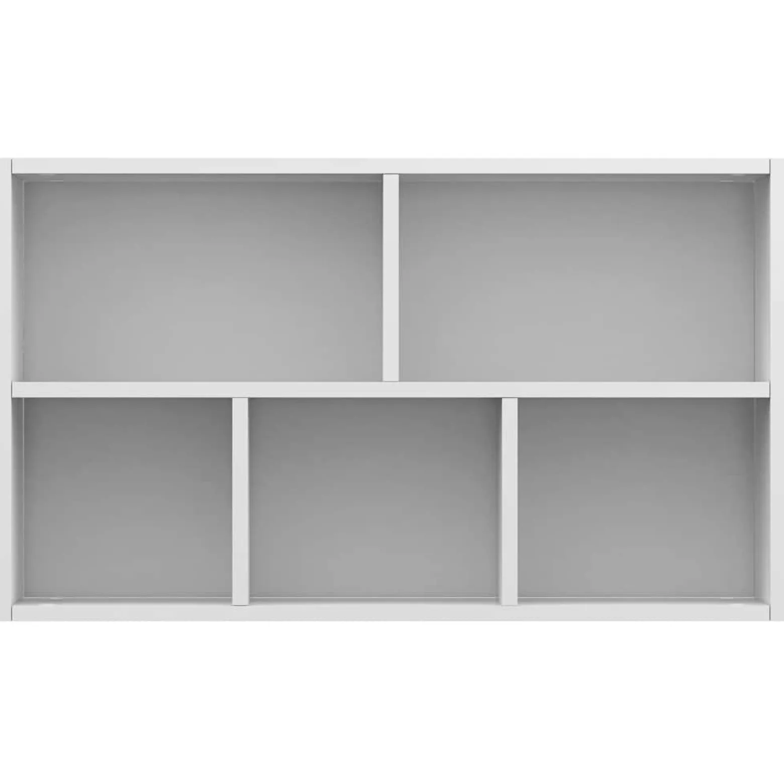 Regał na książki Biały Materiał drewnopochodny vidaXL