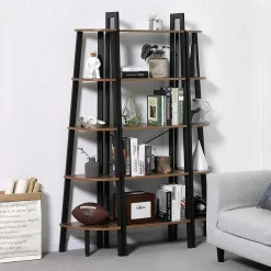 Regał na Książki Półka Drabinka Industrialny Loft Rustykalny
