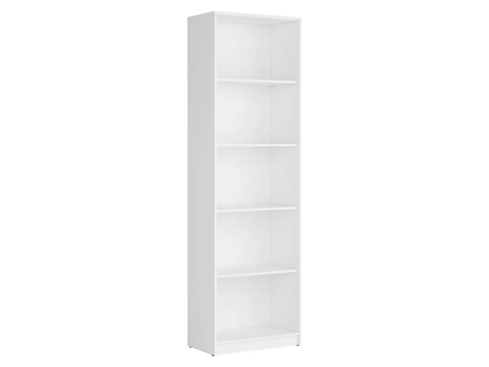 Regał Nepo Plus 60 cm z 4 półkami biały