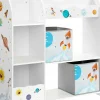 Regał półka do pokoju dziecięcego 93x30x100 organizer