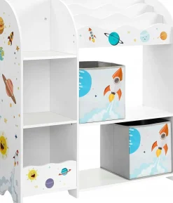 Regał półka do pokoju dziecięcego 93x30x100 organizer