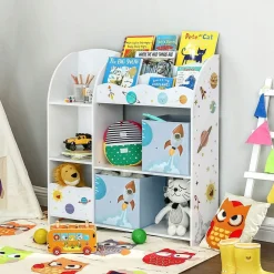 Regał półka do pokoju dziecięcego 93x30x100 organizer