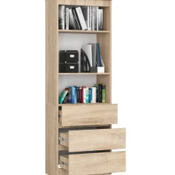 Regał R60 Dąb Sonoma 60x35x180 cm