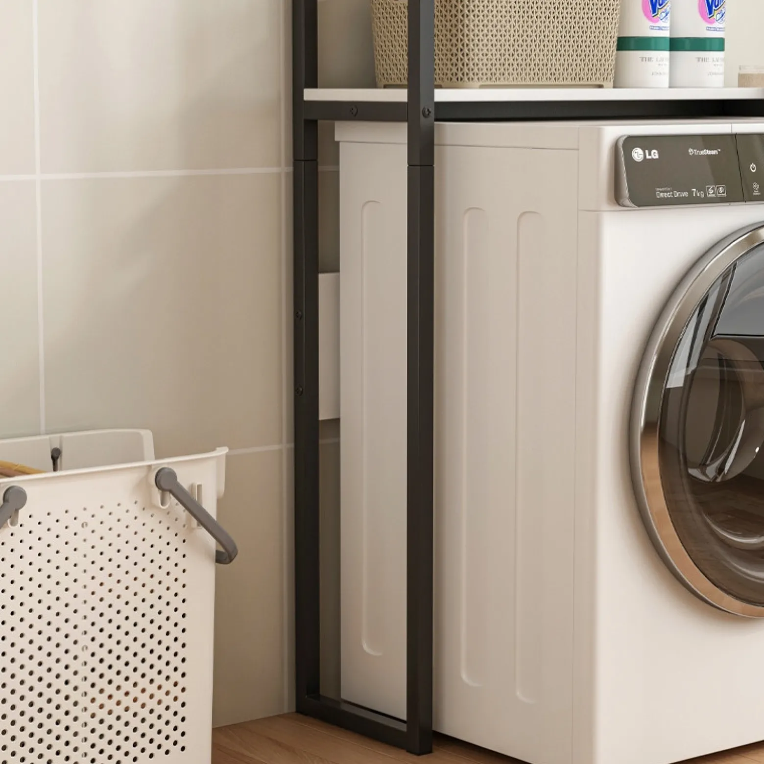 Regał szafka łazienkowa nad pralkę toaletę loft industrialny półki 160 cm