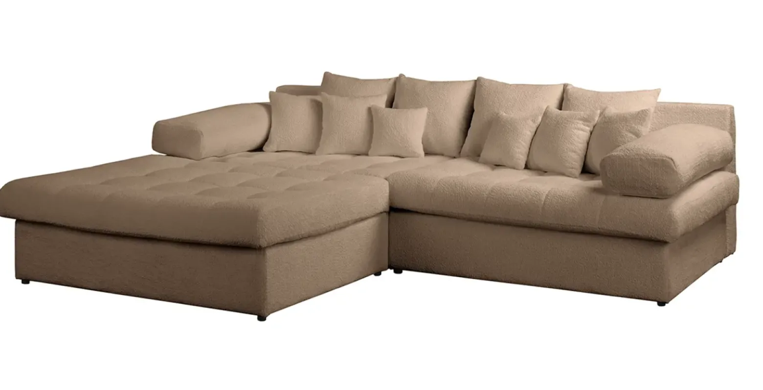 Ropez Naomi Narożnik lewostronny szenil j. brąz Catch Me 03