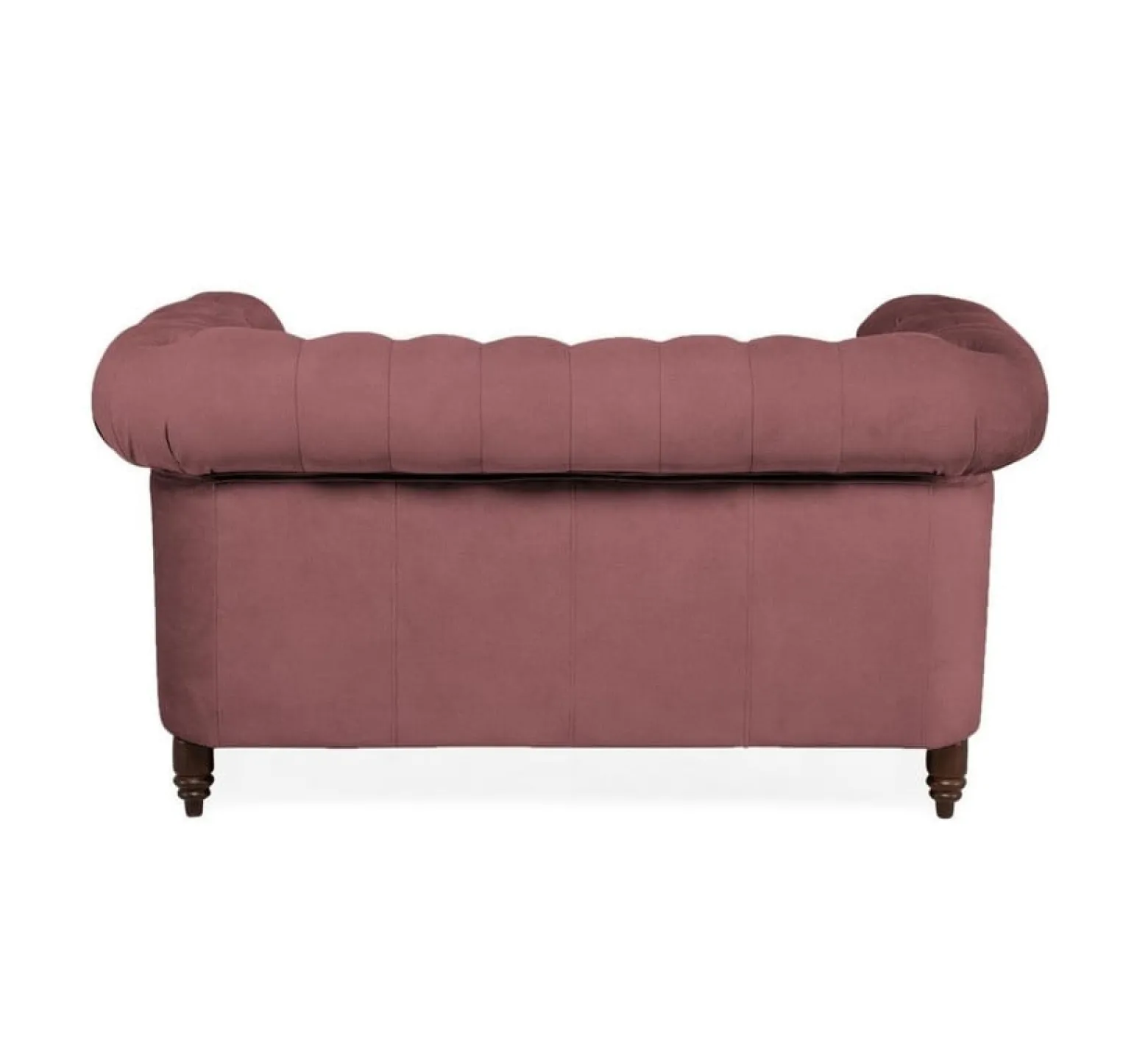 Ropez Chesterfield Oxford sofa 2os. pikowana welur wrzosowy