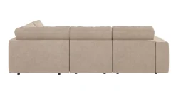 Ropez Mystic narożnik prawy 258x188 cm mikrofibra kremowy