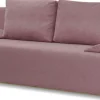 Rozkładana sofa ze sprężynami bonell Eufori Plus Różowa