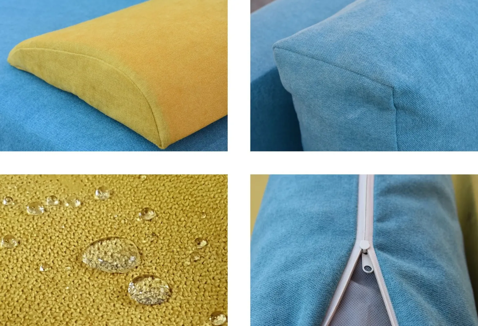 Rozkładana sofa ze sprężynami bonell Eufori Plus Różowa