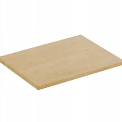 Ryflowane meble NORDIC CREMONA DĄB szafka z blatem 60 cm i słupek