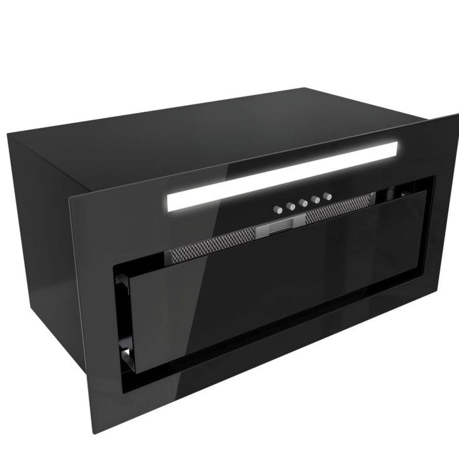 SENTURO 60.3 BLACK Okap kuchenny