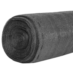 Siatka cieniująca 95% 1,7x10 m osłona na ogrodzenie 185g/m2 100 szt. opasek