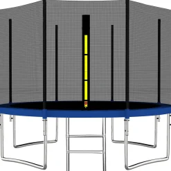 Siatka do trampoliny zewnętrzna z osłoną na sprężyny 366 cm 12 FT 8 słupków