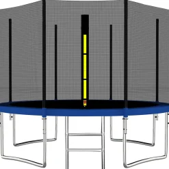 Siatka do trampoliny zewnętrzna z osłoną na sprężyny 396 cm 13 FT 8 słupków