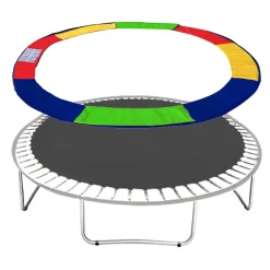 Siatka do trampoliny zewnętrzna z osłoną na sprężyny 396 cm 13 FT 8 słupków