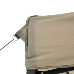 Składany namiot imprezowy typu pop-up, taupe, 410x279x315 cm