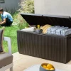 Skrzynia ogrodowa, schowek Springwood 305L - Brąz