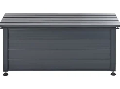 Skrzynia ogrodowa aluminium 190 l ciemnoszara