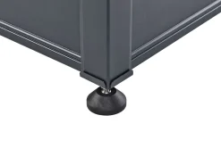 Skrzynia ogrodowa aluminium 190 l ciemnoszara