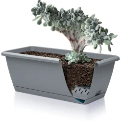 Skrzynka balkonowa z podstawką Respana Easy Care 59x19x14 cm PROSPERPLAST