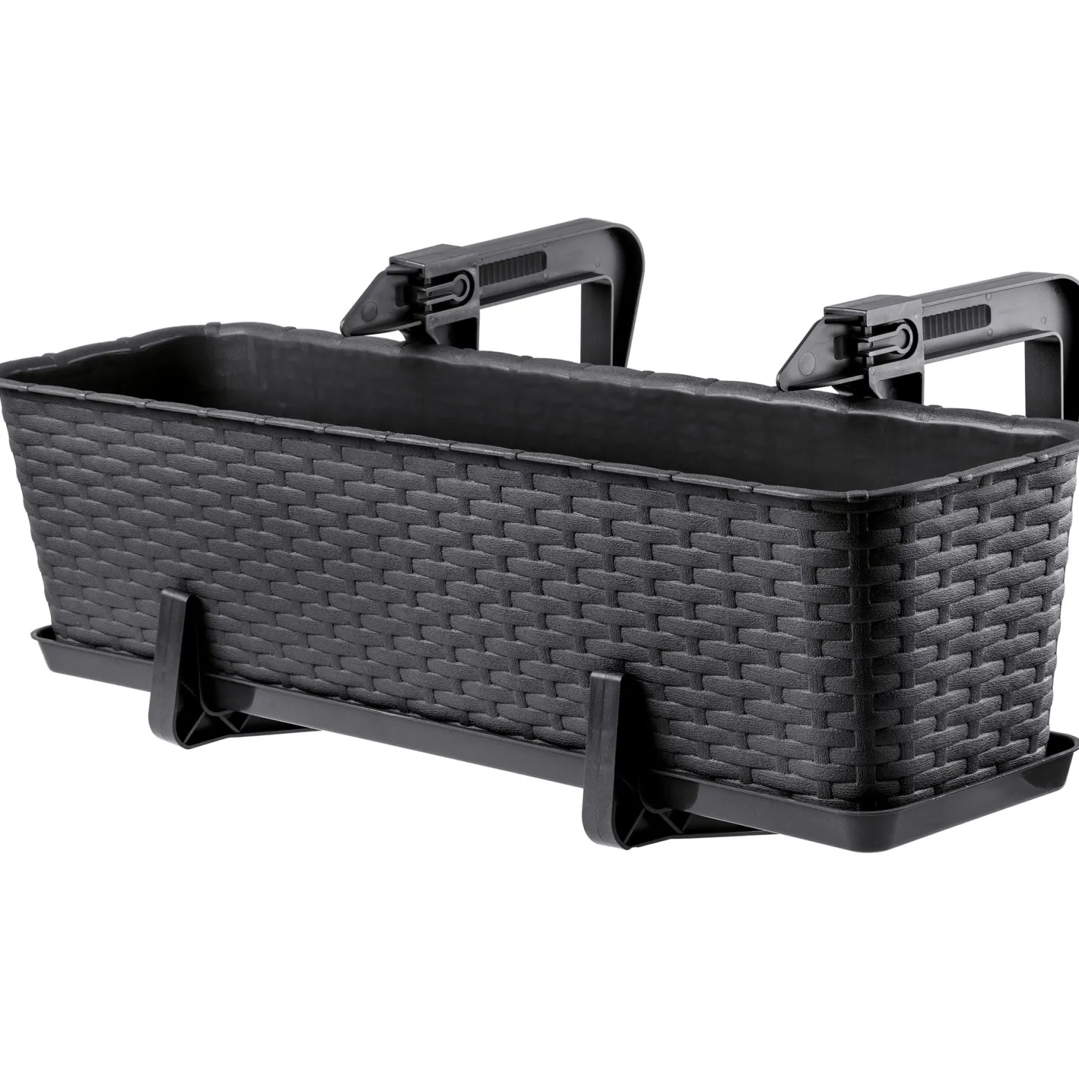 Skrzynka Balkonowa Doniczka Uchwyty Podstawka 60cm