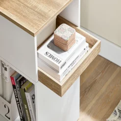 SoBuy Kontener biurowy z jedną szufladą 40x50x65cm Nowoczesny ASK08-NW