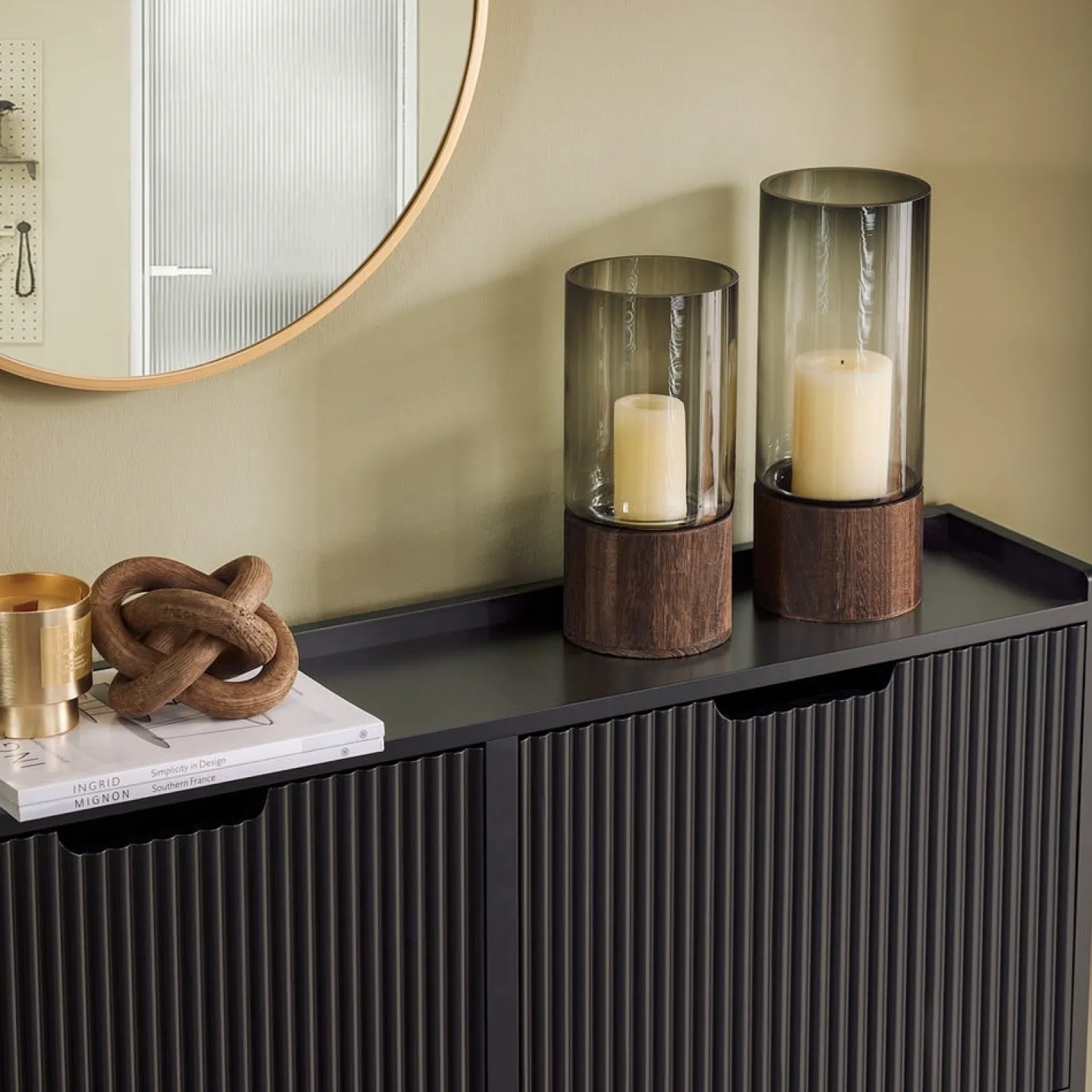 SoBuy Szafka na buty z 4 drzwiami Czarny 100x19x90.5cm FSR177-L-SCH