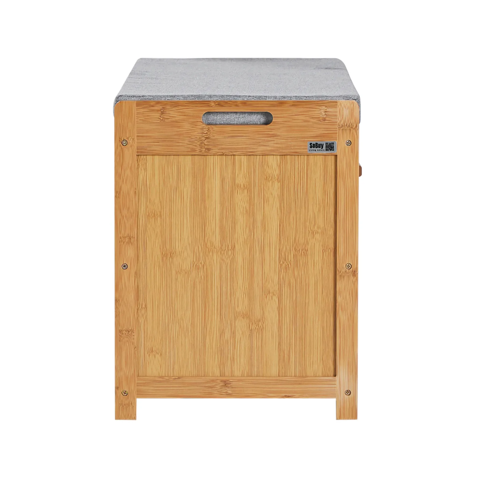 SoBuy Ławka na buty z 1 szufladą 91x34x45cm Rustykalny FSR75-N