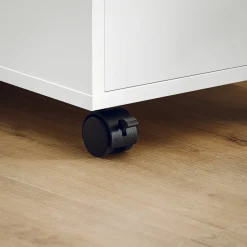 SoBuy Kontener biurowy z jedną szufladą 60x30x60cm Nowoczesny FBT130-NW