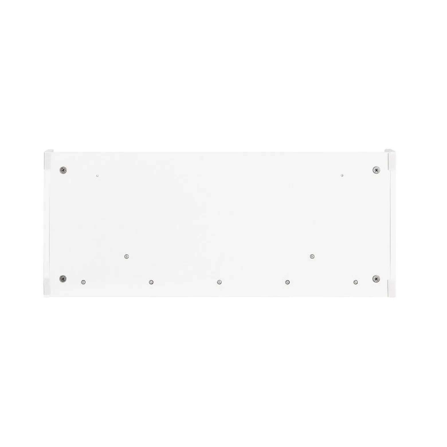 SoBuy Regał dziecięcy z jedną półką Biały 73x15x30cm Nowoczesny KMB78-W