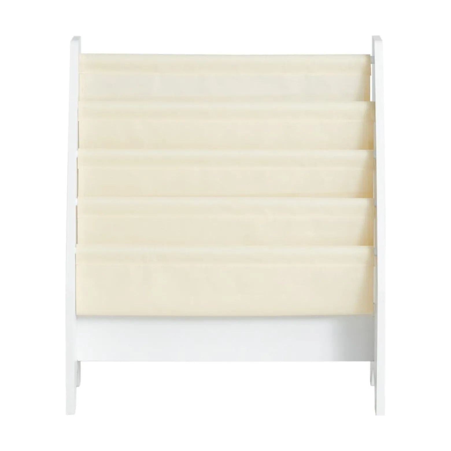 SoBuy Regał dziecięcy z 4 półkami Biały 62x30x71cm Funkcjonalny FRG225-W
